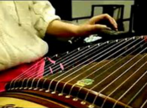 Titanic theme song on a guzheng