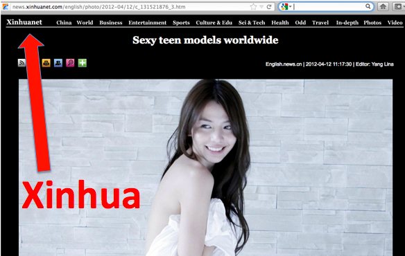 Chinas Official Press Agency Loves Those Sexy Teen Models Beijing Cream