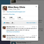 Who Is China Daily Following? An Olivia Who Claims To Be Sexy