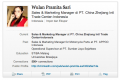 Why Is The Sales Manager At A Chinese Government-Owned Trade Company Using (Former) Porn Star Sasha Grey As A Profile Picture?