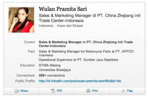 LinkedIn, featuring Sasha Grey