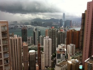 Hong Kong Victoria Harbor by Alicia