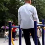 Be Mesmerized By This Old Man On Exercise Equipment
