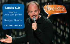 Louis CK coming to Beijing