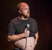 Pictures Of Louis CK Performing In Beijing