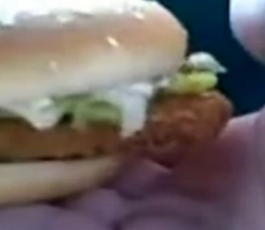 Australian man and Beijing Chicken Burger featured image