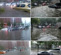 In Beijing, Guo’an And Hangzhou Greentown Are Playing Soccer In A Swimming Pool