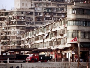 HK cramped quarters