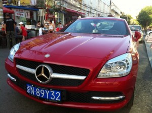 Mercedes-Benz in Sanlitun again