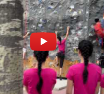 Quiet On The Set, Please: Chinese TV Show Visits Rock Climbing