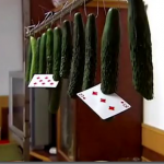 Fruit Ninja Trains To Break World Record For Most Cucumbers Sliced With Playing Cards