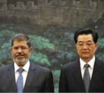 Mohammed Morsi And Hu Jintao Are The Bestest Of Friends