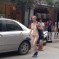 White Woman Walks Naked Through Downtown Kunming