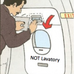 Chinese Man On Flight Confuses Emergency Exit For Lavatory Door