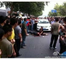 Innocent Bystander Seriously Injured Amid Anti-Japan Protest