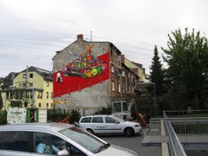 Tiananmen mural