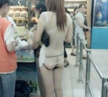 What A Strange And Wonderful Transparent Dress