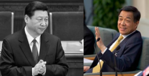 Xi Jinping and Bo Xilai