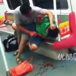 The Most Disturbing And Bloody Subway Fight You’ll See, With Biting [Graphic]