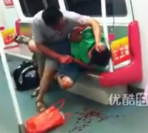 The Most Disturbing And Bloody Subway Fight You’ll See, With Biting [Graphic]