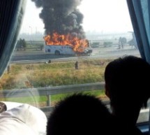 Fiery Bus Crash Outside Beijing Kills 5 Germans, 1 Chinese