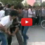 A College Campus Playground Fight Ends With Old Man Getting Beaten By A Rod