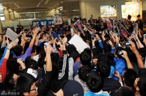 McGrady arrives in Qingdao