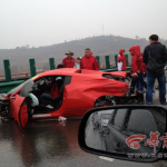 Shaanxi Ferrari crash