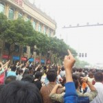 Ningbo protesters