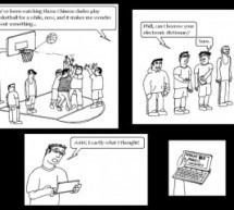 Laowai Comics: Pickup Basketball With Chinese Characteristics