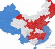 An Imagined Chinese Electoral Map, If China Were A Two-Party Democracy