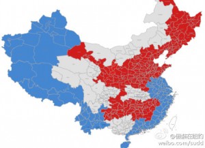 China electoral map