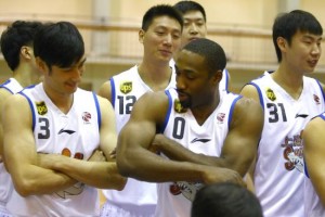 Gilbert Arenas in Shanghai