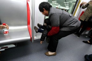 On Hangzhou's newly opened subway