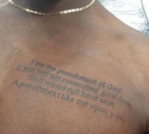 Mario Balotelli Gets Genghis Khan Quote Tattooed On His Chest