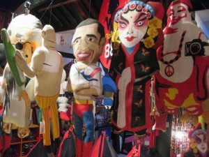 Obama effigy in China