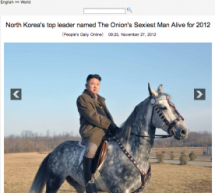 Chinese State Media’s People’s Daily Reports Kim Jong-Un Was Named “The Onion’s Sexiest Man Alive” [UPDATE]