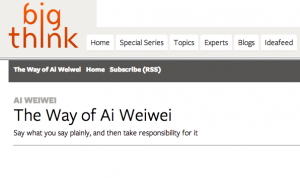 The Way of Ai Weiwei