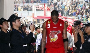 Tracy McGrady in defeat