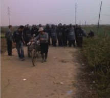 Villagers Clash With Police Over Proposed Power Plant, Flip Over Vehicles [VIDEO]