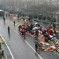 Overturned Trucks Result In Frenzied Runs On Apples, Carrots