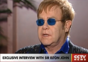 Elton John gives exclusive CCTV interview featured image