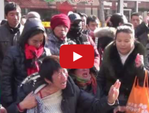 Henan HIV:AIDS Petitioners Gather Around Ministry of Civil Affairs In Beijing