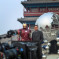 On Set With Iron Man And Wang Xueqi In Beijing