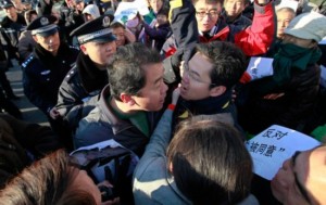 Shenyang-Beijing rail protest