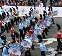 Chinese Band Marches In Rose Bowl Parade