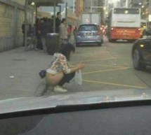 This Woman In Macau Will Do Her Business On The Curb, And What Are You Gonna Do About It? Take A Picture?