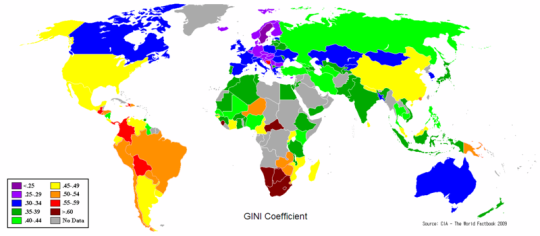 Gini coefficient