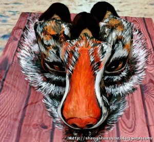 Life of Pi body paint