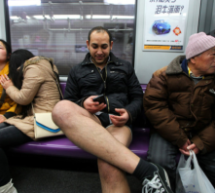 Your First Look At “No Pants Subway Ride” Shanghai 2013